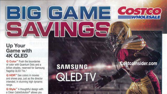 Costco Super Bowl TV Deals 2021