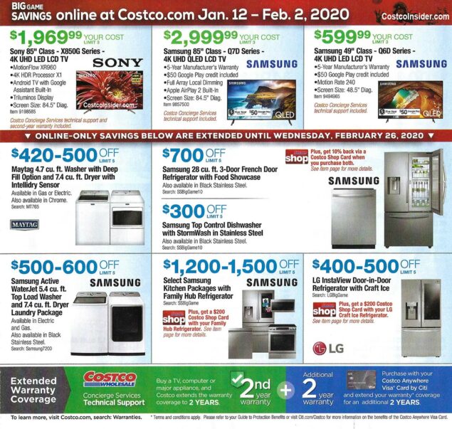 Costco Super Bowl TV Deals 2022 Costco Insider, 42% OFF