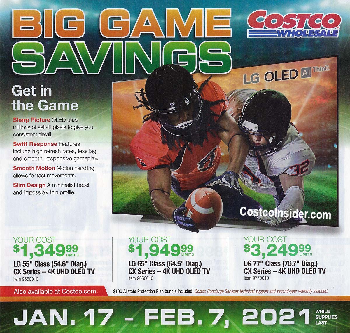 Costco Super Bowl TV Deals 2021