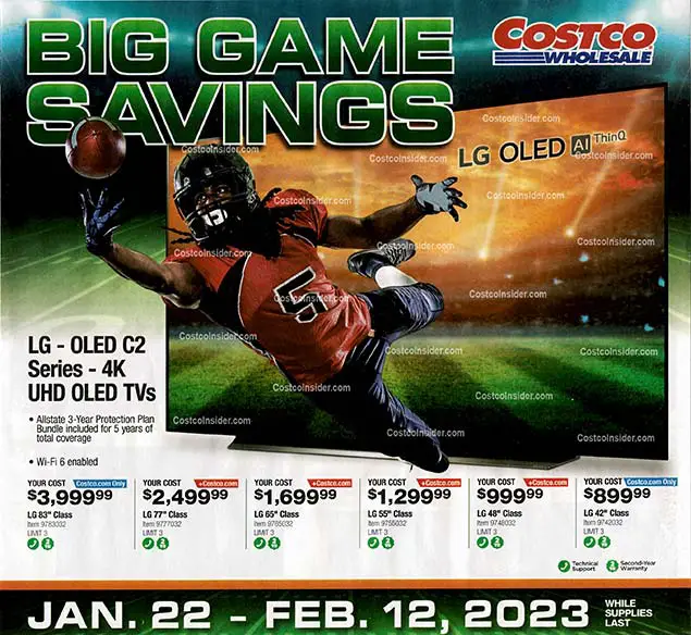 Costco Super Bowl TV Deals 2023 Costco Insider