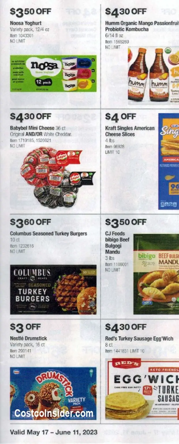 Costco May and June 2023 Coupon Book Costco Insider