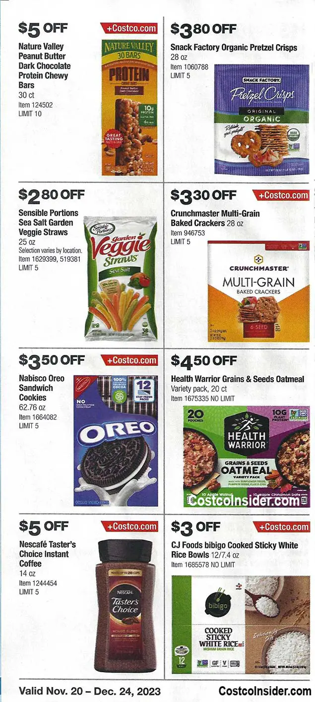 Costco December 2023 Coupon Book Costco Insider