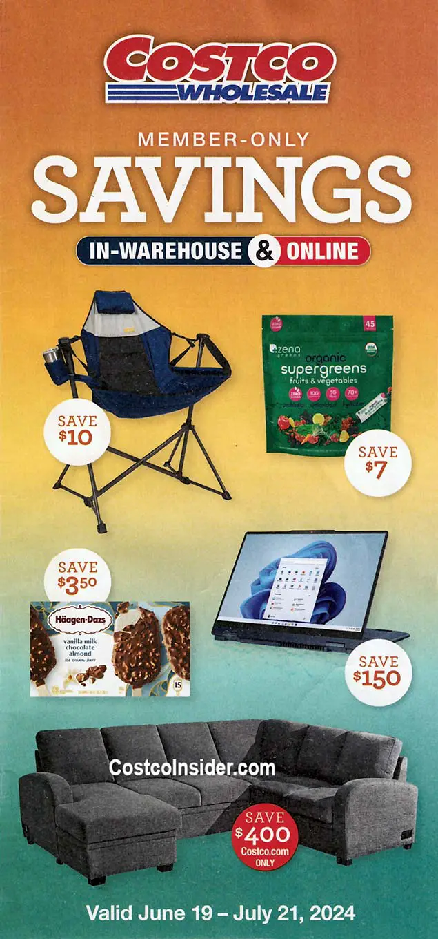 Costco July 2024 Coupon Book Costco Insider