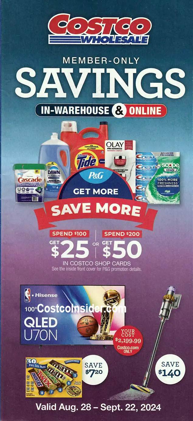 Costco September 2024 Coupon Book Costco Insider